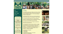 Desktop Screenshot of landgasthof-leonberg.de